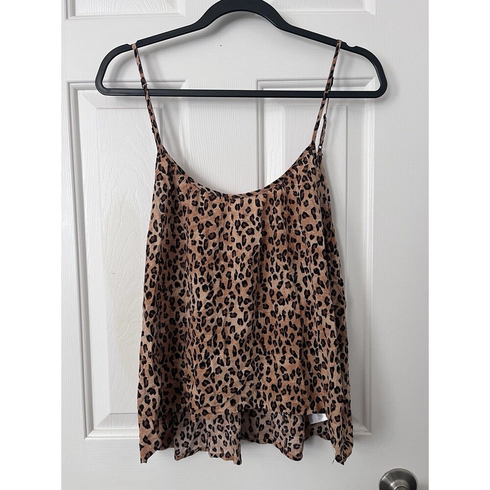 Volcom Women’s Leopard Top Size XS